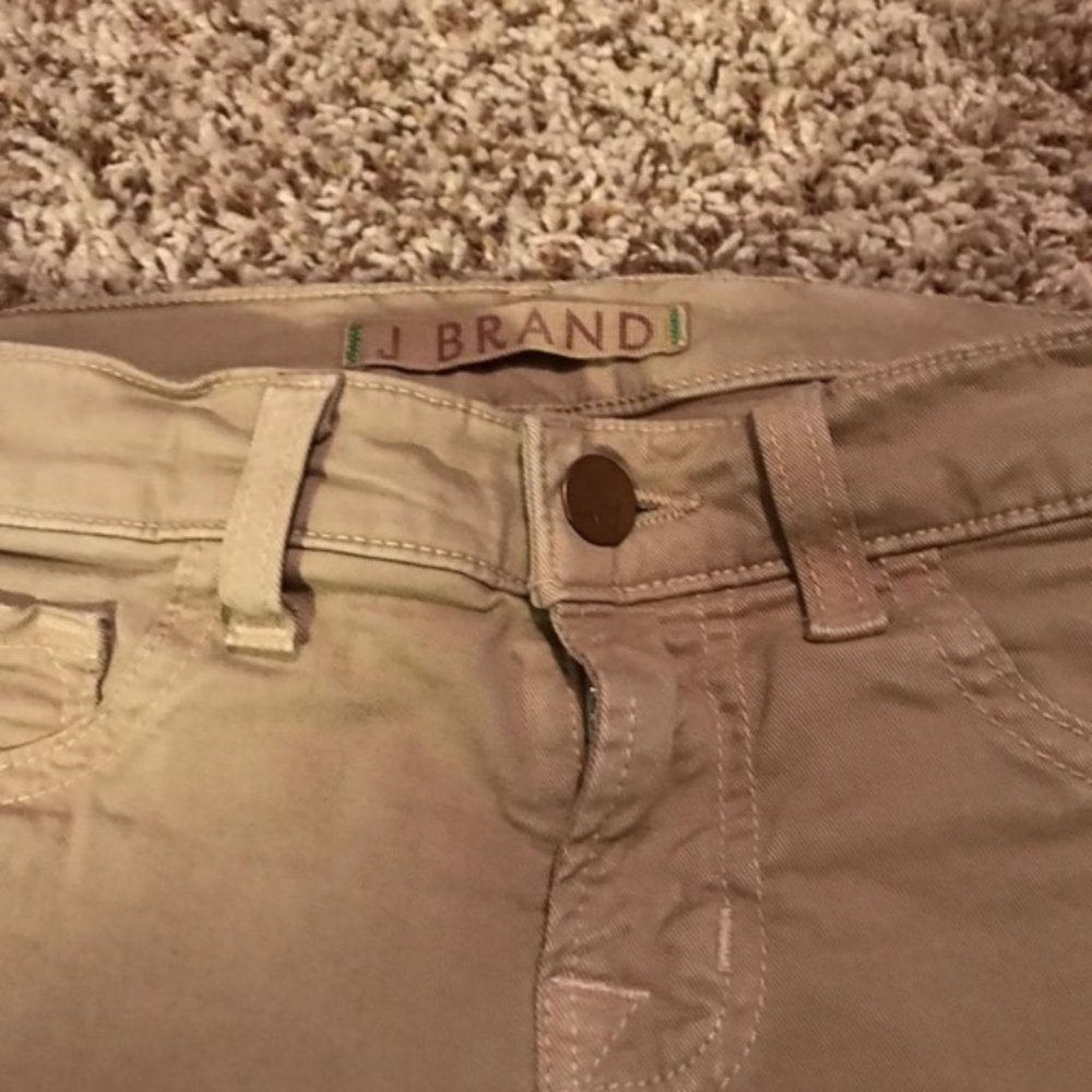 J Brand “Moccasin” Tan Skinnies - Women’s Size 24 - Picture 5 of 6